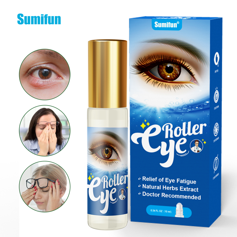 Wholesale Custom OEM ODM Sumifun Products Eye Care Serum Roller Herbal Eye Contour Moisturizing