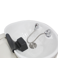 Bol de shampoing moderne confortable lit Table de massage bol de shampoing tête de lit Spa lit de bol de shampoing moderne