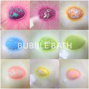 Bombes de bain moussantes de haute qualité, relaxation, huile essentielle premium, naturelle, biologique, végétalienne, mignonnes, en forme d'œuf de dinosaure, avec des jouets à l'intérieur - Product Image 3