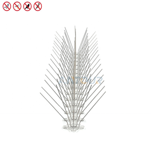 7 "長さプラスチックベースピジョン抑止制御ステンレス鋼スパイクアンチ小型鳥スパイク - Product Image 1