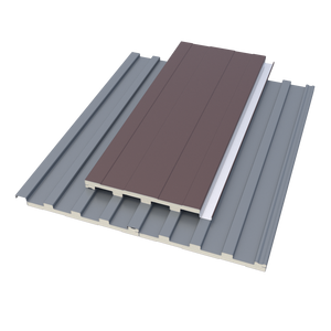 Panneau de toiture en aluminium composite polyuréthane imperméable moderne |   Étanche et écologique pour entrepôt, extérieur, garage souterrain - Product Image 3