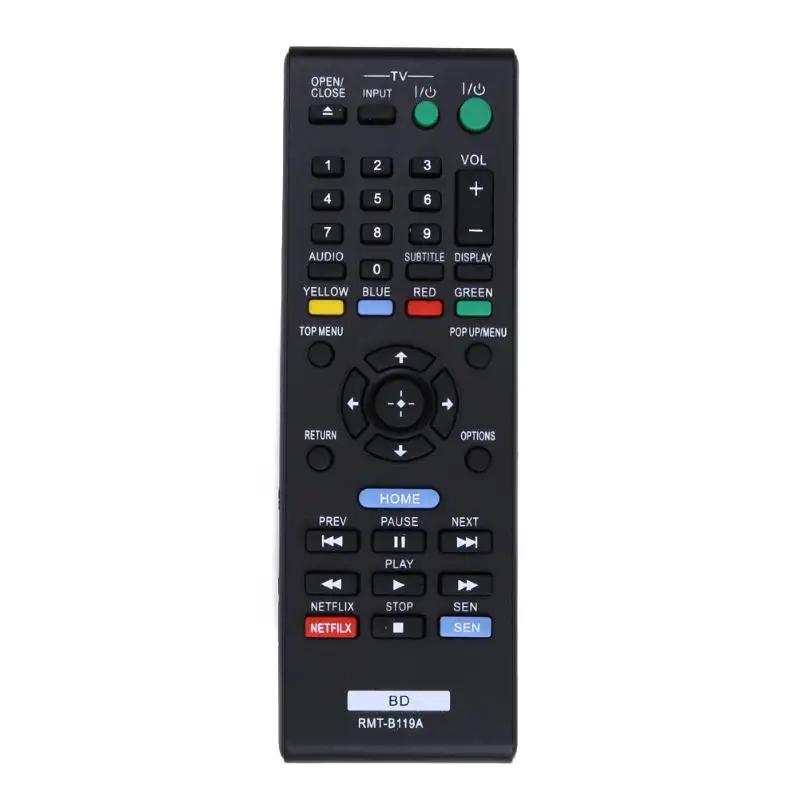 Factory Direct RMT-B119A Remote Control use for Sony DVD Player BD BDP-S1100 BDP-S3100 BDP-S390