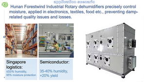 Deshumidificador Rotatorio Industrial de Doble Rueda para Fabricación de Electrónicos, Nuevo Modelo Tropical Especial, Personalizable OEM/ODM - Product Image 6