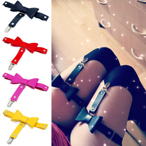 thigh high socks garter belt 3 Pairs of Stockings For Garter Belts Bundle main image 0