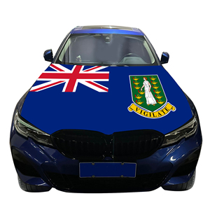 Giá cả phải chăng quốc gia xe mui xe bao gồm cờ Anh Trinh Nữ đảo xe động cơ bao gồm cờ nhà máy bán hàng trực tiếp vải polyester - Product Image 4