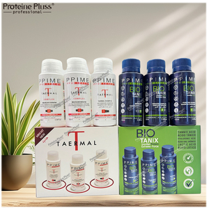 Brezilya proteini OEM brezilyalı Protein pürüzsüz saç tedavisi Salon kullanımı için <span class=keywords><strong>Bio</strong></span> Keratin 100ml kiti saç düzleştirme kremi Set - Product Image 5