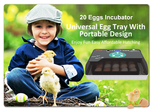 Prix de gros d'usine de <span class=keywords><strong>machine</strong></span> d'éclosion de poussin d'incubateur de capacité automatique de 20 oeufs avec le certificat de la CE - Product Image 2