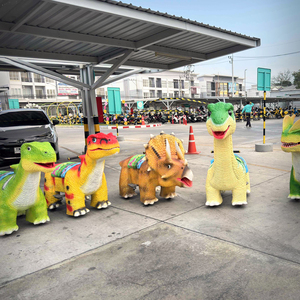 Dinosaurio Animatrónico Eléctrico para Montar, para Uso en Interiores y Exteriores, en Centros Comerciales y Parques de Aventuras - Product Image 1
