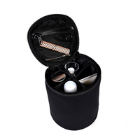 Trousse de Toilette de Voyage Personnalisée en Néoprène Grande Capacité, Pochette Ronde pour Brosses avec Fermeture Éclair, Étuis Cosmétiques en Gros pour Femmes