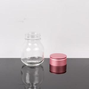 Nahrungs ergänzungs mittel Paste Pille Vitamin Tablette Pulver Trank Medizinische Chemie Glasflasche 80ml Spezial fett körper mit geripptem Deckel - Product Image 1