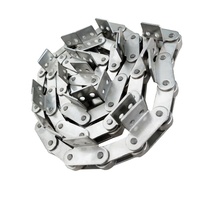 Chaîne à rouleaux à double pas en acier inoxydable 304 306 C2062 de Tianjin OND avec attache A2