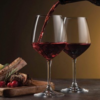 Vente chaude incassable gobelet en plastique verre à vin fête mariage gobelet clair Champagne verres en plastique verre à vin rouge