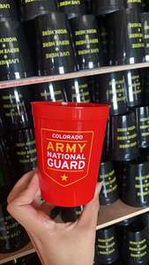 Vasos de Plástico Personalizados para Estadios, 8OZ 16OZ 20OZ 22OZ 32OZ, Libres de BPA, a Prueba de Fugas, Aptos para Lavavajillas, para Fiestas - Product Image 5