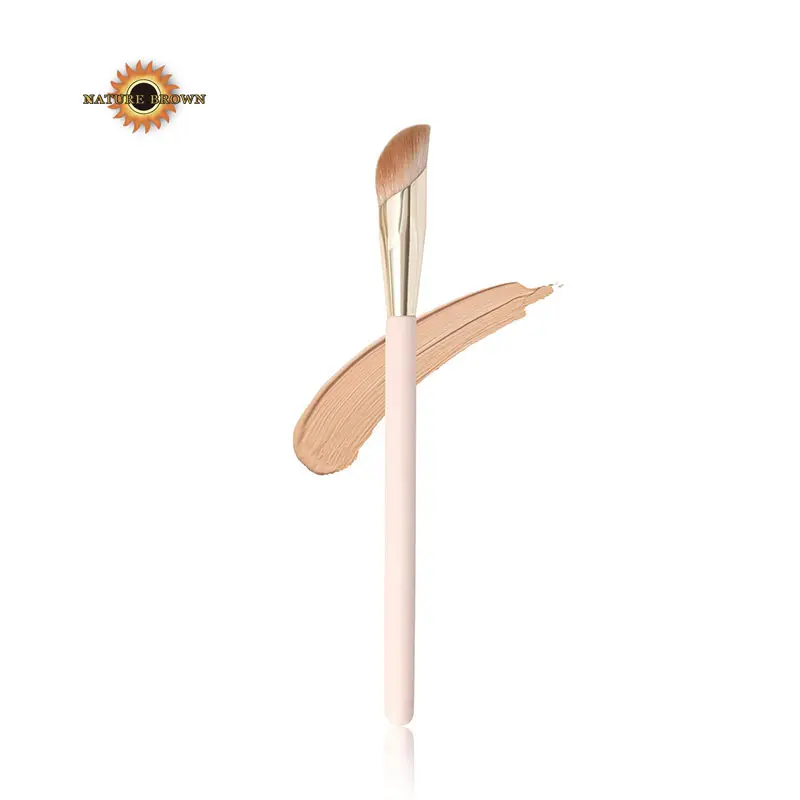 Angled Concealer Under Eye Concealer by Nose Contour Small Concealer Brushes for Makeup Under Eye Makeup Brush