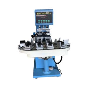 Imprimante à tampon automatique bicolore pour étuis cosmétiques, état neuf, avec gobelet d'encre scellé et convoyeur - Product Image 4