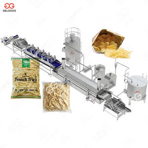 เครื่องผลิตขนมทอดมันฝรั่งขนาดเล็กเครื่องทำมันฝรั่งทอดกรอบแบบอัตโนมัติเต็มรูปแบบ - Product Image 1