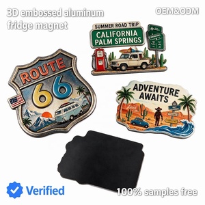 Imán de Refrigerador 3D en Relieve de Aluminio con Diseño de Palm Springs, California, Recuerdo de la Ruta 66, 2x3 Pulgadas, para Decoración de Cocina, Bar, <span class=keywords><strong>Hogar</strong></span>, Regalo - Product Image 1