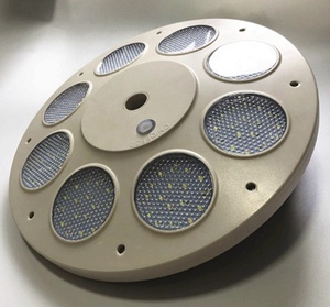 Luz <span class=keywords><strong>Solar</strong></span> de poste de bandera, mástil de bandera, iluminación <span class=keywords><strong>LED</strong></span> descendente de 136, para decoración de 15 a 25 pies, versión mejorada - Product Image 5