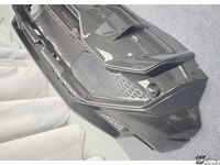 Kit carrosserie arrière en fibre de carbone sèche de haute qualité Tecnica Style 3k pour Lamborghini Huracan LP580 LP610, kit léger pour mise à niveau