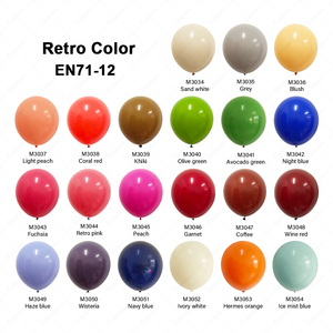 Ballons en latex de haute qualité en gros 36 pouces ballons géants en latex naturel globos grande taille décoration de fête ballons en latex rétro - Product Image 5