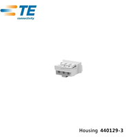 Connecteur TE 440129-3 CONN RCPT pour connecteurs et boîtiers rectangulaires mâles 3 positions 2,00 mm en alliage de cuivre 3A 250V pour applications automobiles/connections de fils