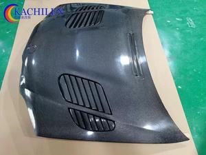 Cofano in Fibra di Carbonio Stile GTR con Presa d'Aria per <span class=keywords><strong>BMW</strong></span> Serie 3 <span class=keywords><strong>E46</strong></span> <span class=keywords><strong>318i</strong></span> 325i Copertura Motore 2006-2013 - Product Image 5