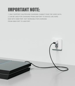 Câble de charge USB vers <span class=keywords><strong>HDMI</strong></span> de qualité supérieure, 3,3 pieds/1 m, câble USB vers <span class=keywords><strong>HDMI</strong></span> <span class=keywords><strong>pour</strong></span> Mac IOS Windows 12/11/10/Vista/XP, HDTV - Product Image 5