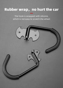 Support <span class=keywords><strong>mural</strong></span> en acier pour scooter électrique et vélo <span class=keywords><strong>Crochet</strong></span> <span class=keywords><strong>mural</strong></span> pour scooter électrique Support de rangement pour scooter électrique - Product Image 4