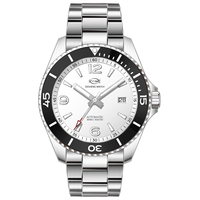 Montre mécanique de luxe pour hommes, Design personnalisé, Logo verre saphir, calendrier de plongée, acier inoxydable, mouvement automatique