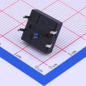 TC-1103-C-I Tactile Switch Through hole Component THT-4P,12x12mm Switch Single Pole Single Throw Round Button 2.6N Through Hole - Product Image 2
