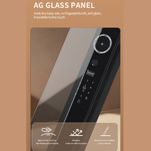 ระบบล็อคประตูอัจฉริยะ Palm Vein 3D พร้อมระบบจดจำใบหน้า ลายนิ้วมือ การ์ดหน่วยความจำ Wi-Fi พร้อมรหัสผ่านชั่วคราว สำหรับประตูไม้และประตูทองเหลือง - Product Image 2