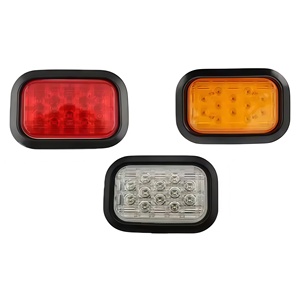Pièces de système d'éclairage de camion de haute qualité, feux arrière LED 115*163mm universels pour remorque - Product Image 3