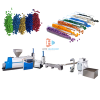 Film PP PE machine de granulation de recyclage de plastique ligne de granulateur LDPE
