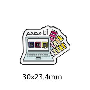 Металлическая Автомобильная наклейка с флагом - Product Image 2