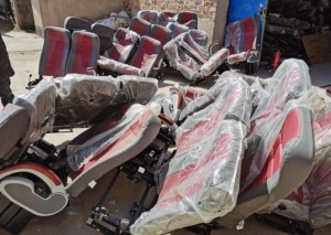 Sièges d'autobus <span class=keywords><strong>de</strong></span> luxe haut <span class=keywords><strong>de</strong></span> gamme pour les passagers et le conducteur Design ergonomique Fabricant haut <span class=keywords><strong>de</strong></span> gamme pour les autocars <span class=keywords><strong>de</strong></span> tourisme et les véhicules commerciaux - Product Image 4
