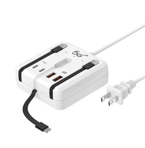 Estación de Carga Rápida USB-C PD QC 3.0 de 4 Puertos con Cables para Hogar y Oficina, Carga de Múltiples Dispositivos - Product Image 2
