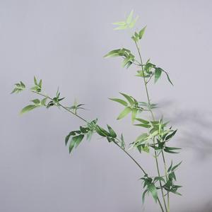 Hojas de Bambú Artificiales Meng Jie de 100cm y 200cm, Planta de Follaje de Seda para Decoración Zen de Salas de Té y Salas de Estar - Product Image 3