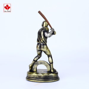 Figuras deportivas <span class=keywords><strong>de</strong></span> resina personalizadas, trofeo <span class=keywords><strong>de</strong></span> béisbol para coleccionar recuerdos - Product Image 3