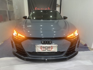 Kit carrosserie avant en fibre de carbone sèche de haute qualité pour <span class=keywords><strong>Audi</strong></span> E-tron GT, style F, pour un look amélioré de votre véhicule - Product Image 2