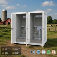Portes de sécurité modulaires en acier avec serrure intelligente et surface finie pour usage extérieur (appartement, école, ferme) - Conception rétractable