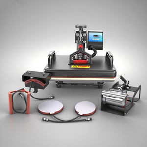 Garment Digital 33*45 Manual Flat Hot Transfer Machine Equipo de prensa de calor Modelos completos - Product Image 1