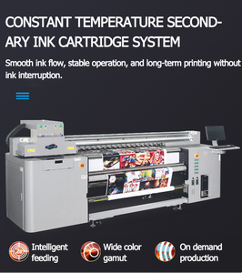 Yotta R1800 Cuộn Máy In 1.8M 3.2M R1800 Gen5/Gen6 Đầu In <span class=keywords><strong>Plotter</strong></span> Lớn Định Dạng Vải Biểu Ngữ Áp phích Phun UV Máy In - Product Image 2