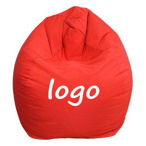 Canapé paresseux avec haricots Logo unique Publicité commerciale Pouf imprimé personnalisé Canapé de jardin Chaise longue Pouf - Product Image 4