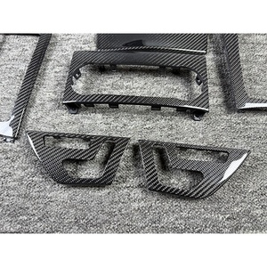 Revestimiento Interior de Fibra de Carbono Real para Mercedes W204 W507 Coupé, Modificación del Panel de Control Central Interior, Umbral de Puerta - Product Image 3