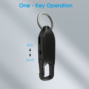 ポータブルスモールレコードデバイス音声ノイズリダクション音声起動レコーダー64GB再生付き - Product Image 3