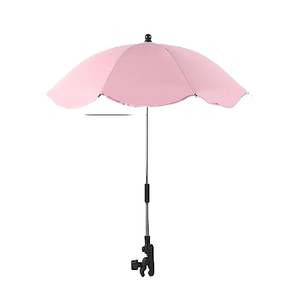 Poussette bébé imperméable à l'eau, design classique pour enfants, commande manuelle, protection UV, pare-soleil avec revêtement argenté - Product Image 3