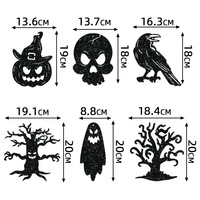 Adornos Colgantes de Decoración de Halloween, Decoración de Terror para Bar de Fiesta de Halloween, Adornos Colgantes para Decoración de Fiesta de Halloween