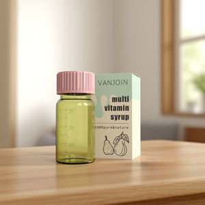 60ml 100mlペットボトルCrcキャップ付きシロップ薬濃縮ジュースカスタム食品グレードペット用ビタミンジュースショットボトル - Product Image 6