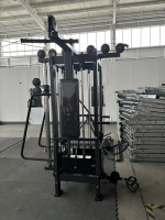 Station de musculation multi-gym professionnelle Cable Jungle Station, appareil de musculation à câbles croisés, machine de force à 4 stations