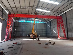 Vente directe usine – Grue CE européenne résistante au vent (niveau 6) pour port et chantier, avec palan à câble, stabilité supérieure, modèle classique « A » - Product Image 4